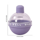 Ice Ball Mold - Ice Cube with Lids Molds for Whiskey Cocktails Drinks Coffee