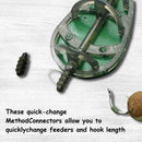 10PCS Carp Fishing Method Feeder Quick Change Beads Super U4K9 Small Soft D3O6
