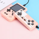 Pocket Handheld Game Console Gamepad 500 Video Games Player Gift (Pink) Newly