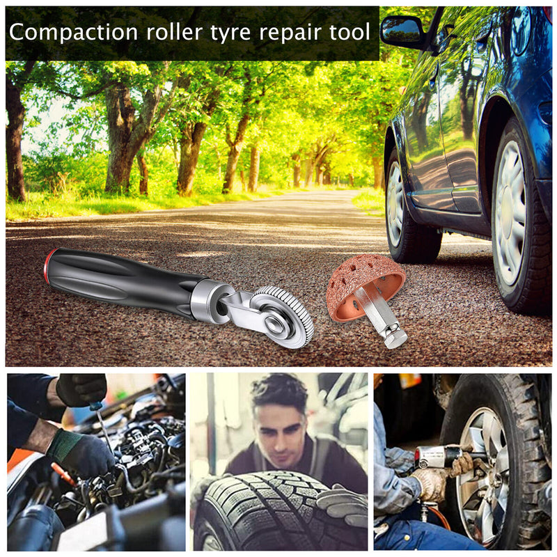 #A Tire Repair Tube Puncture Patch Hand Tool with Grinding Tip for Auto Truck Bi