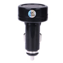 DC 12V/24V Car Digital Cigarette Lighter Voltmeter Male Red Volt Meter Car