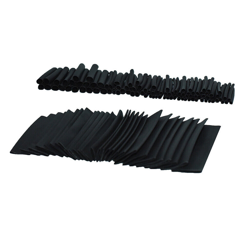Waterproof Heat Shrink Sleeving Tube Assortment Kit 2:1 Black Shrinkage Sheath