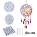 Dream Catcher Mold 15pcs Silicone Feather Pendant Dream Catcher Mold (2) Newly