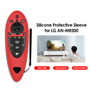 Silicone TV Remote Controller Cover Protective Case for LG AN-MR500 (Red)