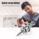Anti-slip Bass Guitar Belt Locks Nails Electric Guitar Strap Lock Button