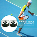 2pcs Cartoon Animal Silicone Racquet Tennis Racket Anti Shock Absorber (A)