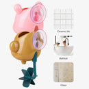 Bathtub Strong Suction Cups Non Toxic Windmill Bath Interactive Toys for Baby