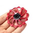 Mi Xim Mountain Bike Rear Derailleur Bearing Pulley Guide Wheel (Red 14T) Newly