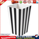 12pcs Favor Candy Treat Popcorn Boxes for Wedding Party Supply(Black) Newly
