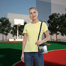 PVC Waterproof Crossbody Bag Stadium Approved Messenger Bag Phone Shoulder Tote