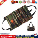 Roll Up Tool Storage Bag Outdoor Oxford Carrier Pouch (Forest Camouflage) Newly
