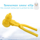 Snowball Maker Tool - DIY Artificial Snow Ball Plastic Tongs for Kids Adults
