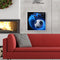30x30cm 5D DIY Full Round Drill Diamond Painting Football Blue for Home Decor