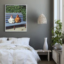 Chicken Chair Canvas Painted Oil Paint By Numbers Wall Art Modern Bedroom Decor