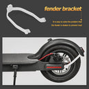 Electric Scooter Rear Fender Support Taillight Set for M365 Scooter (White)