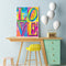 Oil Paint By Numbers Word Of Love Coloring Picture Digital Drawing L270