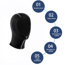 3mm Scuba Diving Hood Snorkeling Hat Cap Winter Swim Warm Spearfishing Equi