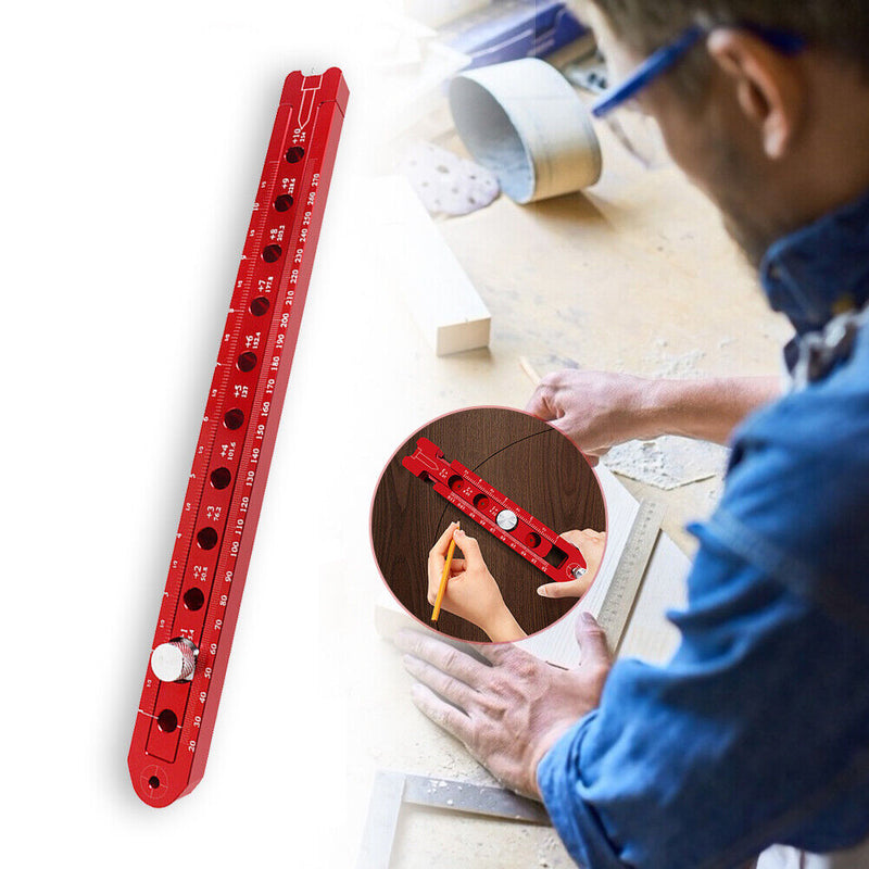 340mm High Precision Measurement Woodworking Scribe Gauges Drawing Compass Newly