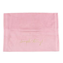 Embroidery Velvet Handkerchief Box Napkin Holder Cover Car Paper Towel Co