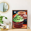 5D DIY Full Drill Diamond Painting Cake Cross Stitch Mosaic Craft Kit Needlew