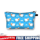 Alpaca Printed Hand Hold Travel Storage Cosmetic Bag Toiletry Bag