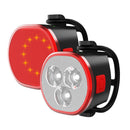 Bicycle LED Front Rear Light Set Waterproof Bicycle Safety Rear Light Sheet