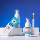No Stimulation Eyelash Cleanser Mousse Set Eyelid Foaming Cleanser Pump Design