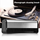 Anti-static Record Cleaning Brush for Turntables with Carbon Fiber Bore