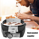 10X Headband LED Magnifying Glasses Magnifier Loupe Jewelry Reading (Grey) Newly