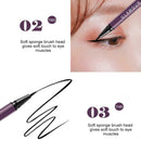 Black Liquid Eyeliner Pen Waterproof Long Lasting No Makeup Tool Smudge G8P8