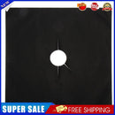 Gas Stove Protectors Reusable Gas Stove Burner Cover Liner Mat (1pc Black)