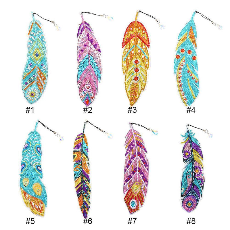 5D DIY Bookmarks Handmade Creative Leaf Book Mark for Adults Kids (AA1112)