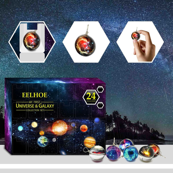 Early Childhood Christmas Gift Box Blind Box Planets Countdown Advent Calendar