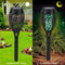 12LED Solar Flame Light Flickering Waterproof Garden Landscape Lamp (2pcs) Newly