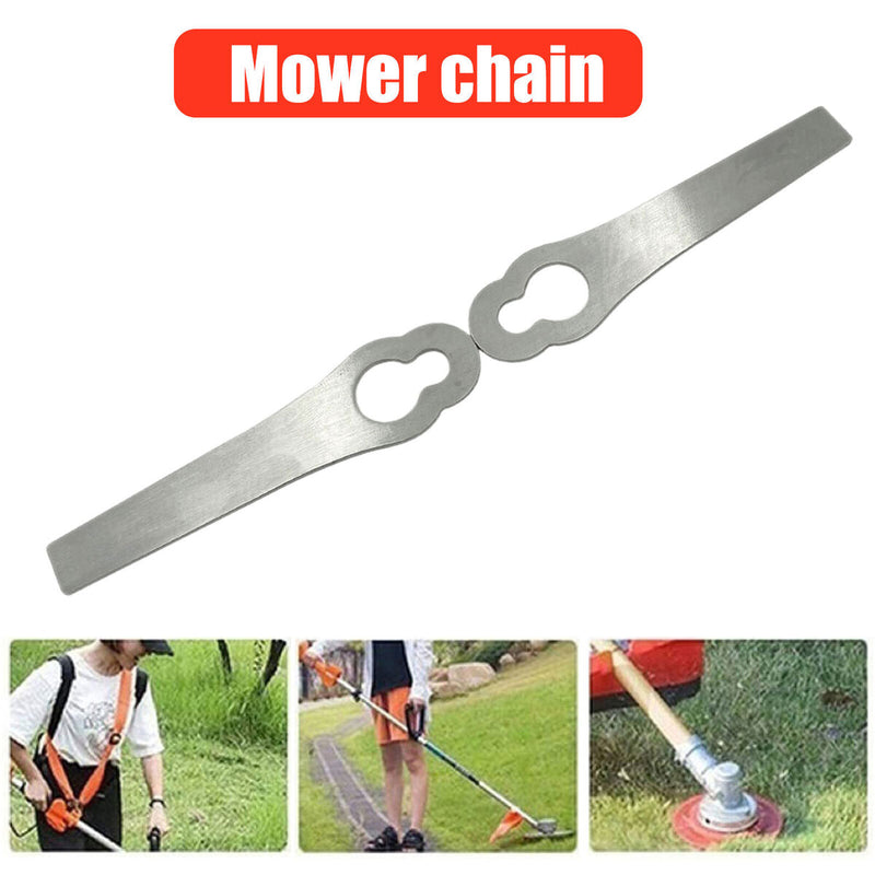 #A Cordless Lawn Mower Blades Chain Lawn Garden Accessory for Unwanted Weeds