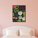 28x34cm DIY Flower Stamped Cross Stitch Kit 14CT 2 Strands Needlework Wall