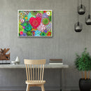 Love Succulent Plants Picture Diamond 5D Drill Round Painting DIY Full Kit Craft