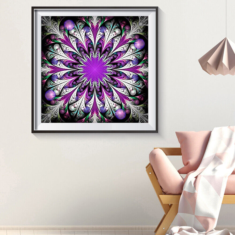 5D DIY Full Drill Diamond Painting Gorgeous Flowers Cross Stitch (W0197)