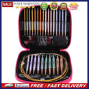 13 Pair Crochet Hook Circular Knitting Needles Set with Case DIY Art Craft