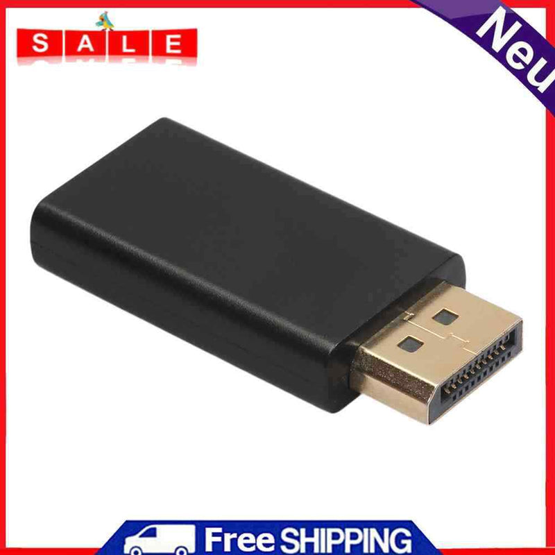 DP to HDMI DVI Adapter Display Port Adapter Support 1080P Video Audio Connector