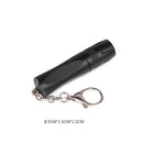 Mini LED EDC Flashlight Fishing Camping Portable Light Emergency Keyring Torch