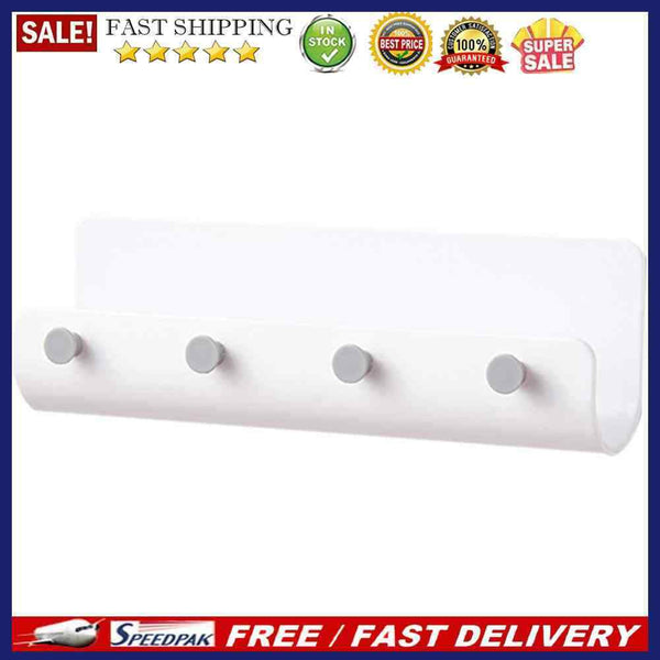 U Shape Kitchen Bathroom Hanger Hook Key Rack Multifunctional Storage Holder