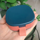 Pills Storage Case 7-Day Pills Grids Box Weekly Medicine Dispenser (Blue)