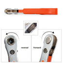 Ratchet Wrench Screwdriver Bit Set 1/4 inch Drive Universal Spanner Key Set