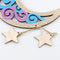 Wooden Eid Mubarak Hanging Pendant Moon Ornament Ramadan Decor (JM00463)