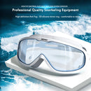 Swimming Glasses Waterproof Anti-fog Adults Swim Diving Goggles (White) Newly