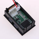 Plastic Car Electromobile Motorbike Voltage Meter 0-100V Voltammeter(Black)