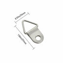 Oil Painting Mirror Triangle D-Ring Picture Frame Hanger Hanging Wall Hook