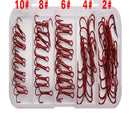 Fishing Triple Hook Barbed Fishing Treble Hooks Three Anchor Hook Hook Set Box