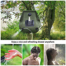Outdoor Camping Water Storage Bag Portable Solar Shower Bath Bags (Green) Newly
